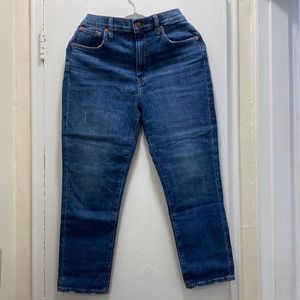 Brand New Madewell High-Rise Slim Crop Boyjean Size 28